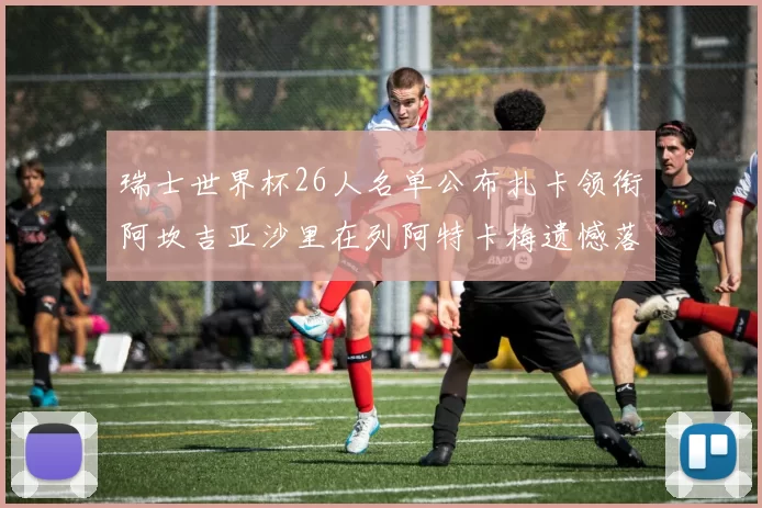 瑞士世界杯26人名单公布扎卡领衔阿坎吉亚沙里在列阿特卡梅遗憾落选
